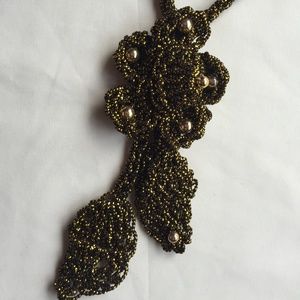 Fabric necklace